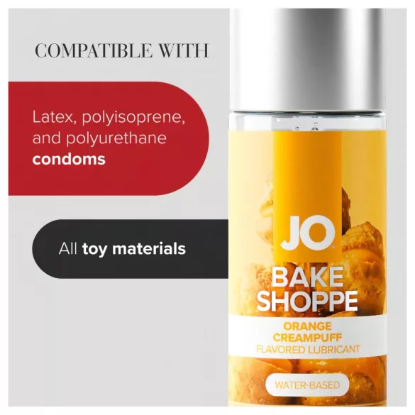 System JO Bake Shoppe - Gleitgel mit Geschmack, Windbeutel (60 ml)