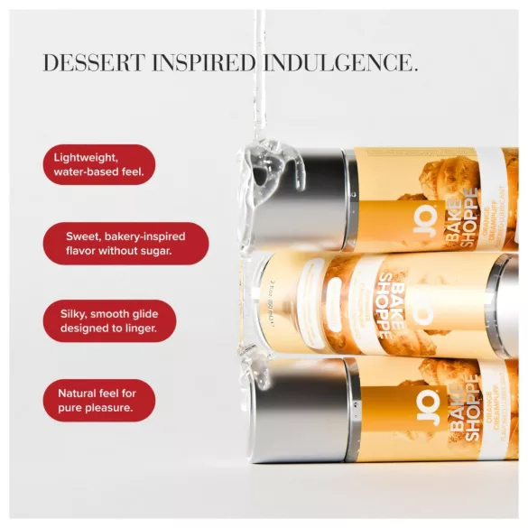 System JO Bake Shoppe - Gleitgel mit Geschmack, Windbeutel (60 ml)