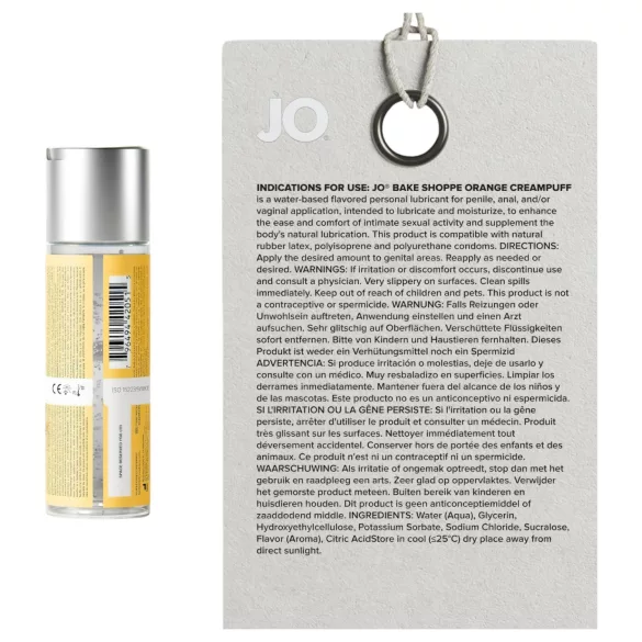 System JO Bake Shoppe - Gleitgel mit Geschmack, Windbeutel (60 ml)