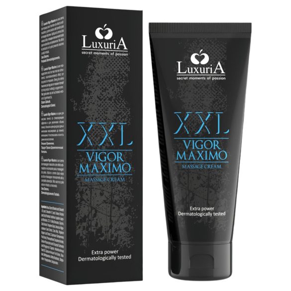 LuxuriA Vigor Maximo XXL - Penisvergrößerung & Feuchtigkeitscreme (75ml)