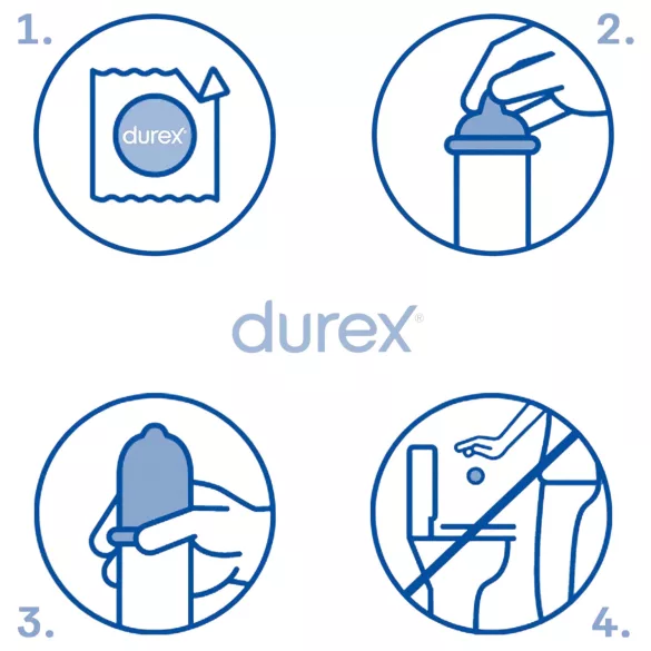Durex Mutual Pleasure - verzögerndes Kondom (3 Stk.)