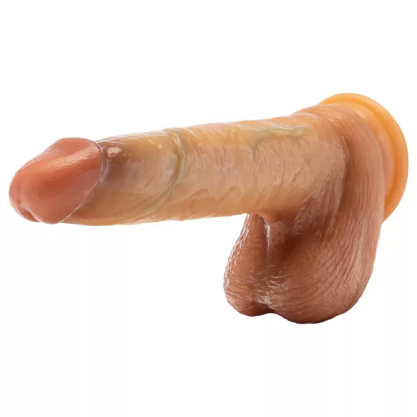 Blush Renaissance - naturgetreuer Dildo mit gleitender Vorhaut (hautfarben)