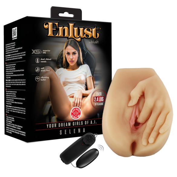 Enlust Selena - vibrierende Kunstvagina mit KI‑Bildern (natur)