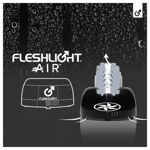 Fleshlight Air - automatischer Masturbator-Trockner (schwarz)
