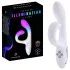 Paradise Illumination - leuchtender Vibrator mit Klitorisstimulationsarm (weiß)