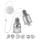 Blush Temptasia - drehbarer Nippelstimulator (transparent)