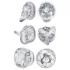 Blush Temptasia - drehbarer Nippelstimulator (transparent)