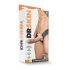 Dr. Skin 6,5 - hohler Umschnalldildo - 15cm (natur)