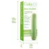Gaia Eco M - umweltfreundlicher Stabvibrator (grün) - mittelgroß