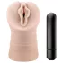 M for Men Ashley - vibrierende Kunstvagina (natur)