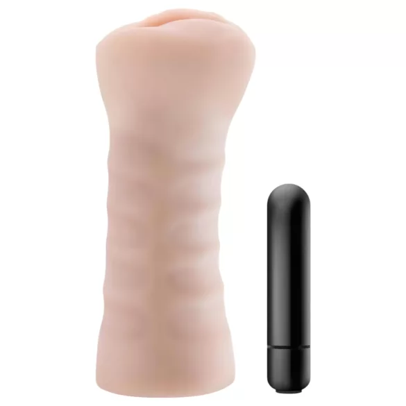 M for Men Ashley - vibrierende Kunstvagina (natur)