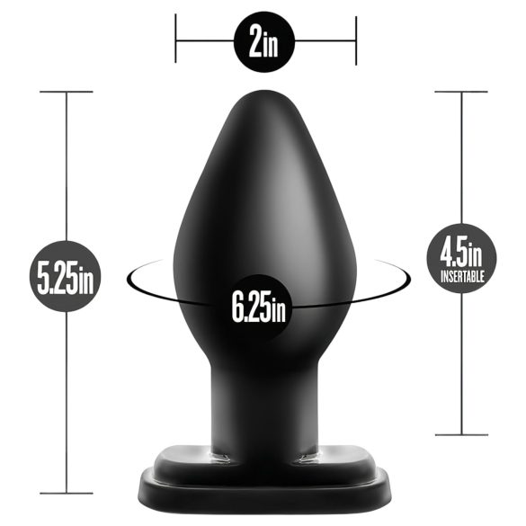 Anal Abenteuer XL - extra großer Analplug (schwarz)