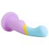 Avant Herz aus Gold - bunter Saugnapfdildo