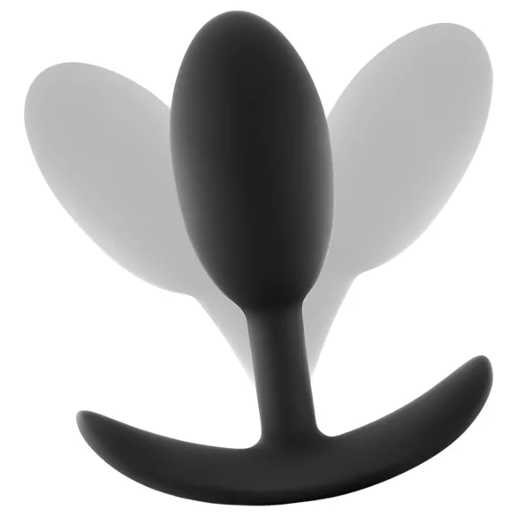 Anal Abenteuer Platinum M - Analplug - Schwarz (Mittel)