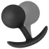 Anal Adventures Platinum - Anal-Plug (Schwarz)