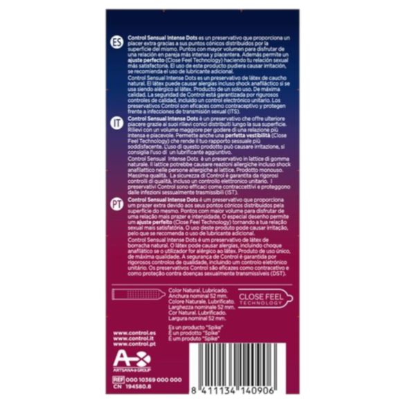 Control - Kondome mit Noppen (12 Stk)