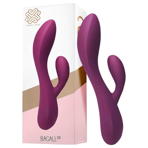 Engily Ross Bacall 2.0 - G-Punkt Vibrator mit Klitorisarm (lila)