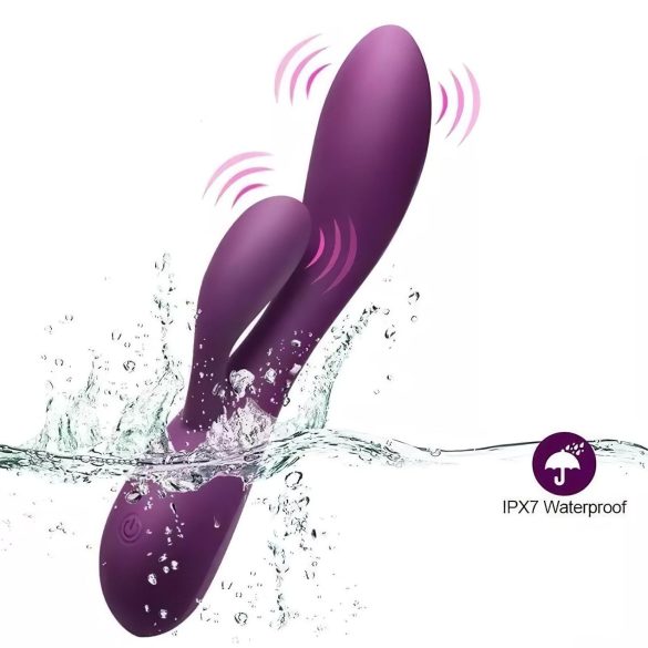 Engily Ross Bacall 2.0 - G-Punkt Vibrator mit Klitorisarm (lila)