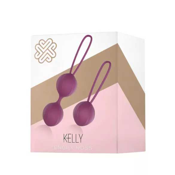 Engily Ross Kelly - 2-teiliges Liebeskugelset (lila)