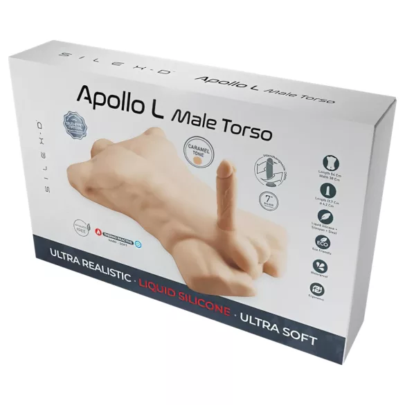 Silexd Apollo - Männer-Torso (dunkle Natur)