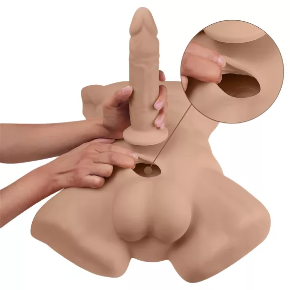 Silexd Apollo - Männer-Torso (dunkle Natur)