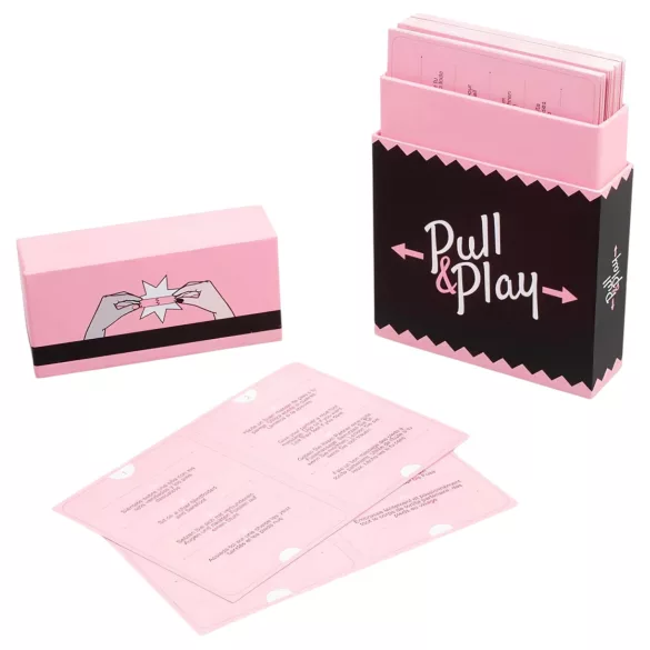 Secret Play Pull & Play - erotisches Kartenspiel für Paare (50 Karten) - in 7 Sprachen