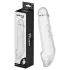 Addicted Toys - Penismantel mit Hodenring - 23cm (transparent)