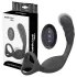 Addicted Toys - Analvibrator mit Penis- und Hodenring (schwarz)