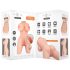 Intense Deep Touch Jesse - naturgetreuer Torso-Masturbator (natur)