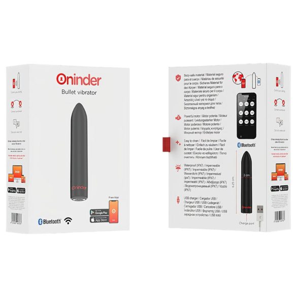 Oninder - smarter Mini-Vibrator (schwarz)