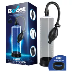   Boost PSX04 - manuelle Penispumpe mit Messskala (transparent) - 22 cm