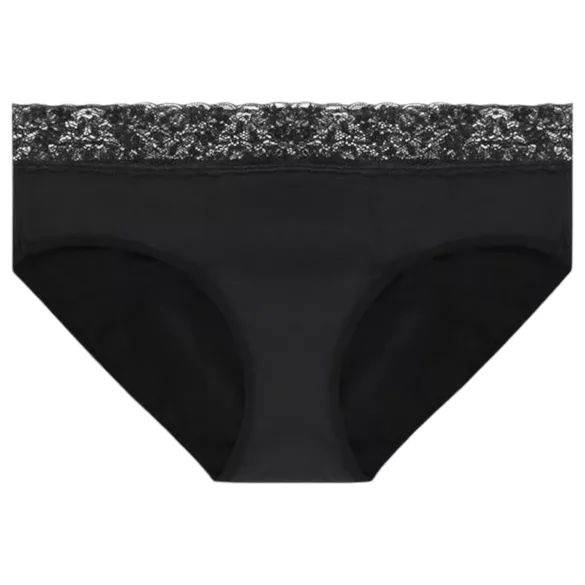Adalet Natura Super - Periodenslip (schwarz)