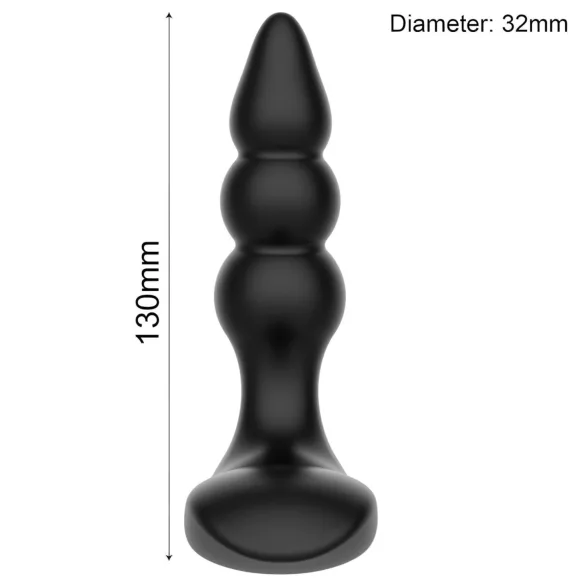 AfterDark - vibrierender Prostatamassager (schwarz)