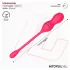 INTOYOU Kyra Beckenboden - Smartes, vibrierendes Kegelduo (Pink)