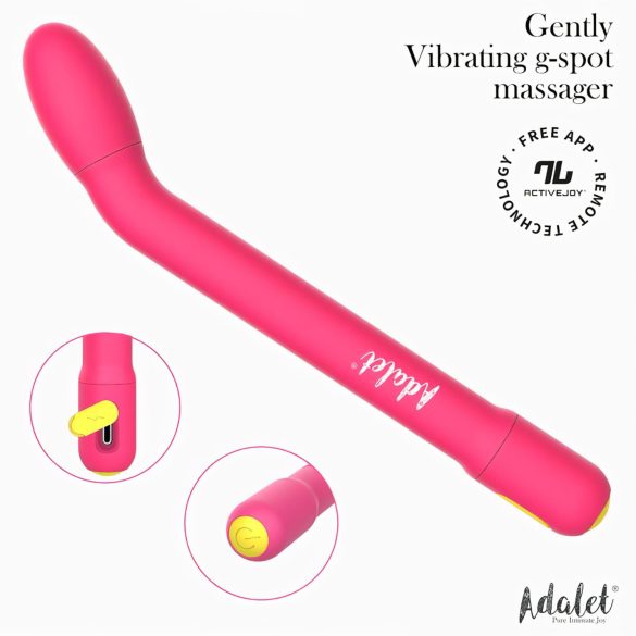 Adalet Gently - intelligenter G-Punkt- und Prostata-Vibrator (rosa)