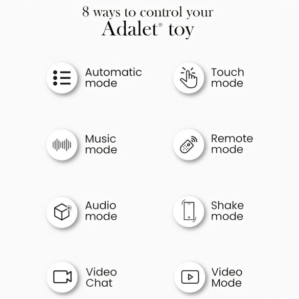 Adalet Gently - intelligenter G-Punkt- und Prostata-Vibrator (rosa)