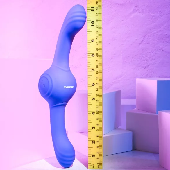 Evolved Our Gyro Vibe - Akku-Doppelvibrator mit Vibration (Lila)