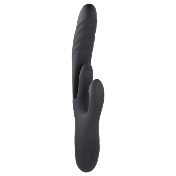 Playboy Rapid Rabbit - Akku-Klitorisstimulator (schwarz)