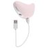 Playboy Palm - Wasserdichter 2in1 Klitorisstimulator (Pink)