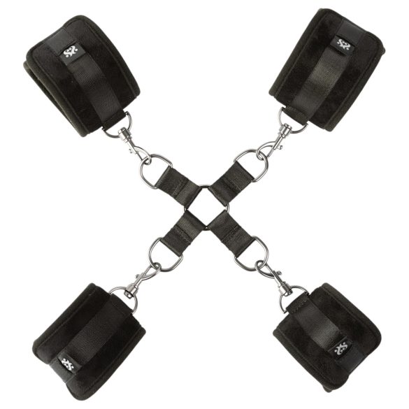 Sei Mio - Fuß- und Handfesseln (schwarz)