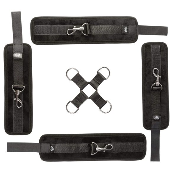 Sei Mio - Fuß- und Handfesseln (schwarz)