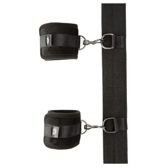 Sei Mio - Spreizstange mit Fesseln (schwarz)