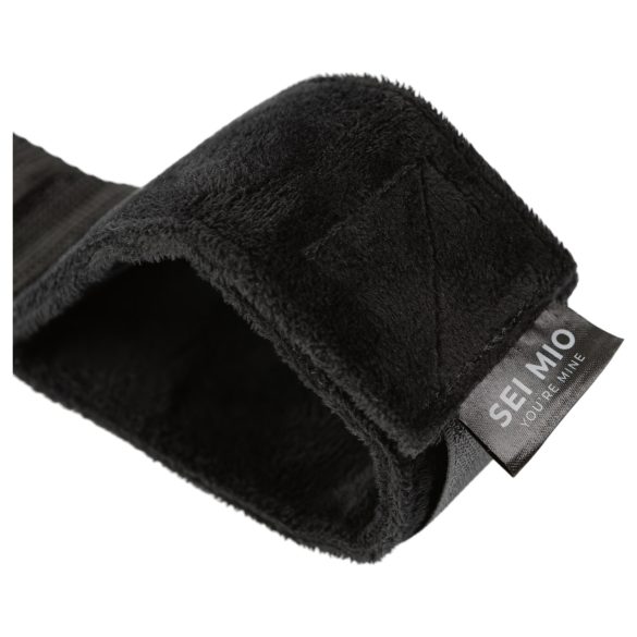 Sei Mio - Spreizstange mit Fesseln (schwarz)