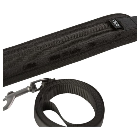 Sei Mio - Halsband und Leine (schwarz)