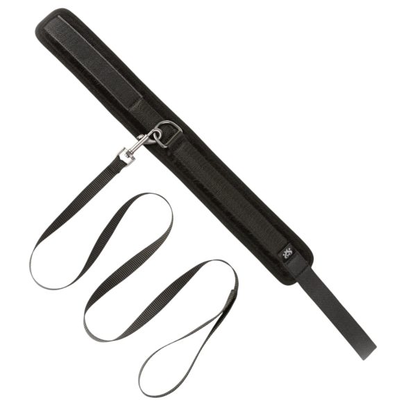 Sei Mio - Halsband und Leine (schwarz)