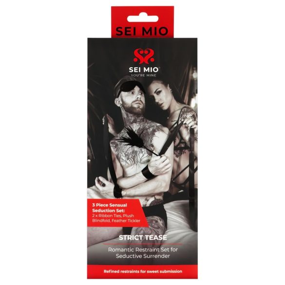 Sei Mio - BDSM Einsteiger-Set (schwarz)