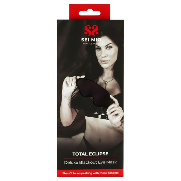 Sei Mio - Total Eclipse Schlafmaske (schwarz)