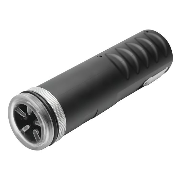 Master-Bot - Auf- und abbewegender Masturbator mit weichen Noppen (schwarz)