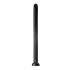 Hosed Spiral Anal Snake 19 - Anal Dildo mit Saugnapf (Schwarz)