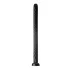 Hosed Spiral Anal Snake 19 - Saugnapf Anal-Dildo (schwarz)